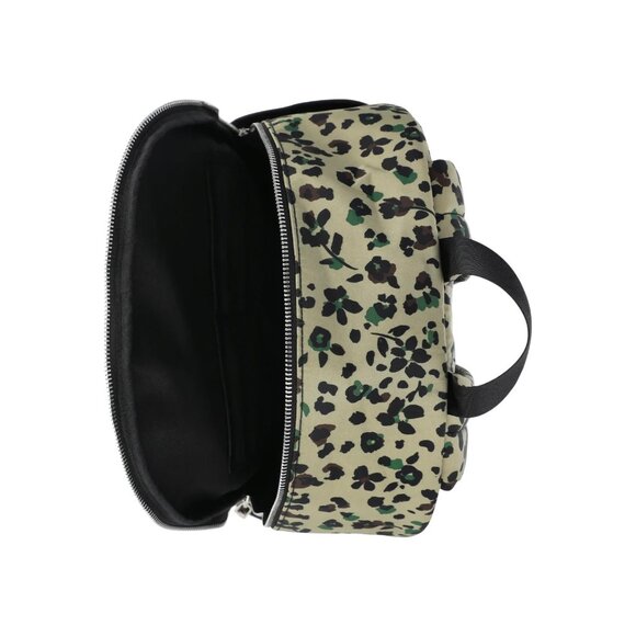 Madden NYC Women's Multi Pocket 17" Dome Backpack, Floral Cheetah, Polyurethane - Picture 4 of 4